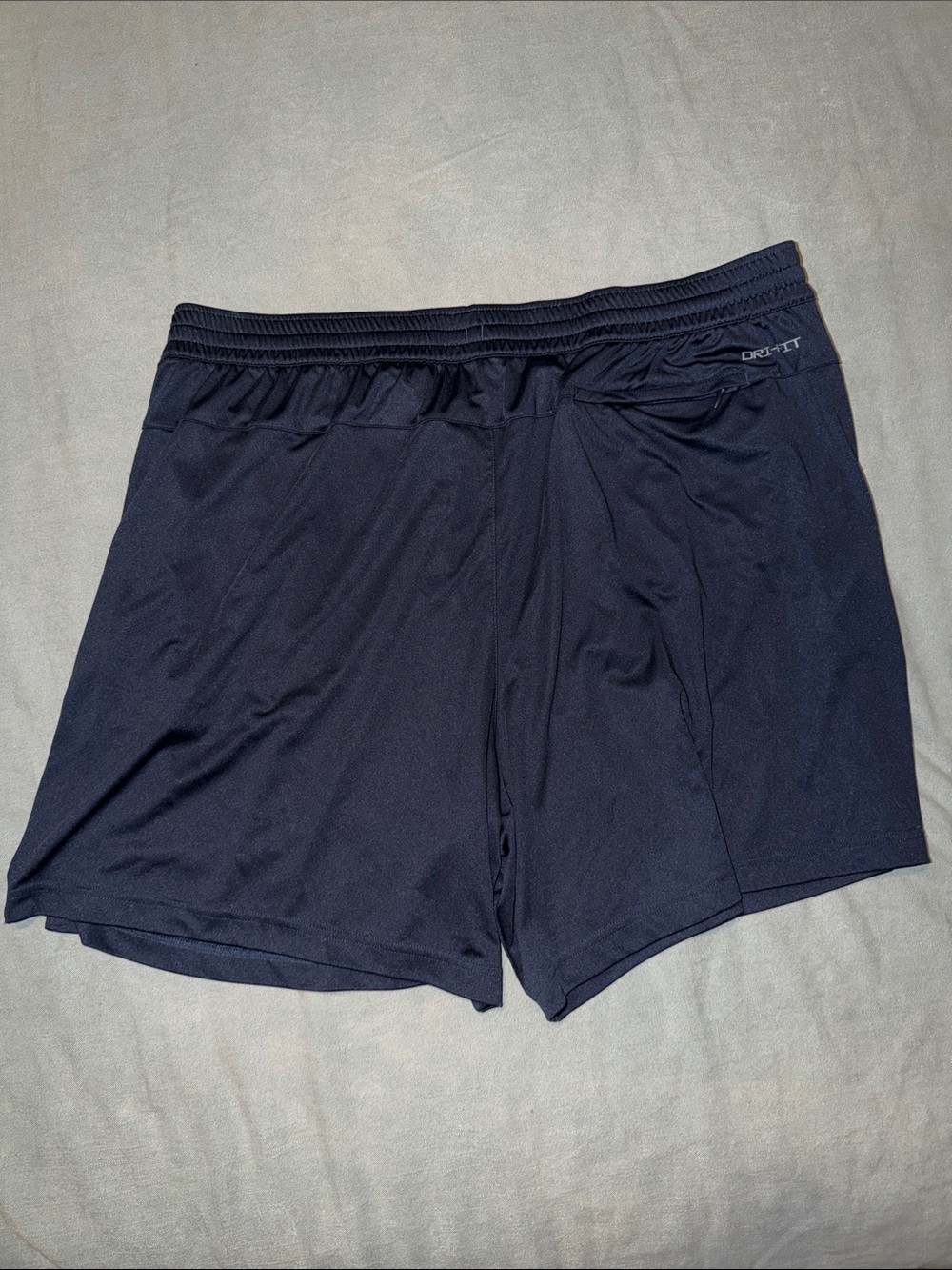 Nike Men Navy Chicago Bears Athletic Training Shorts - Picture 3 of 4